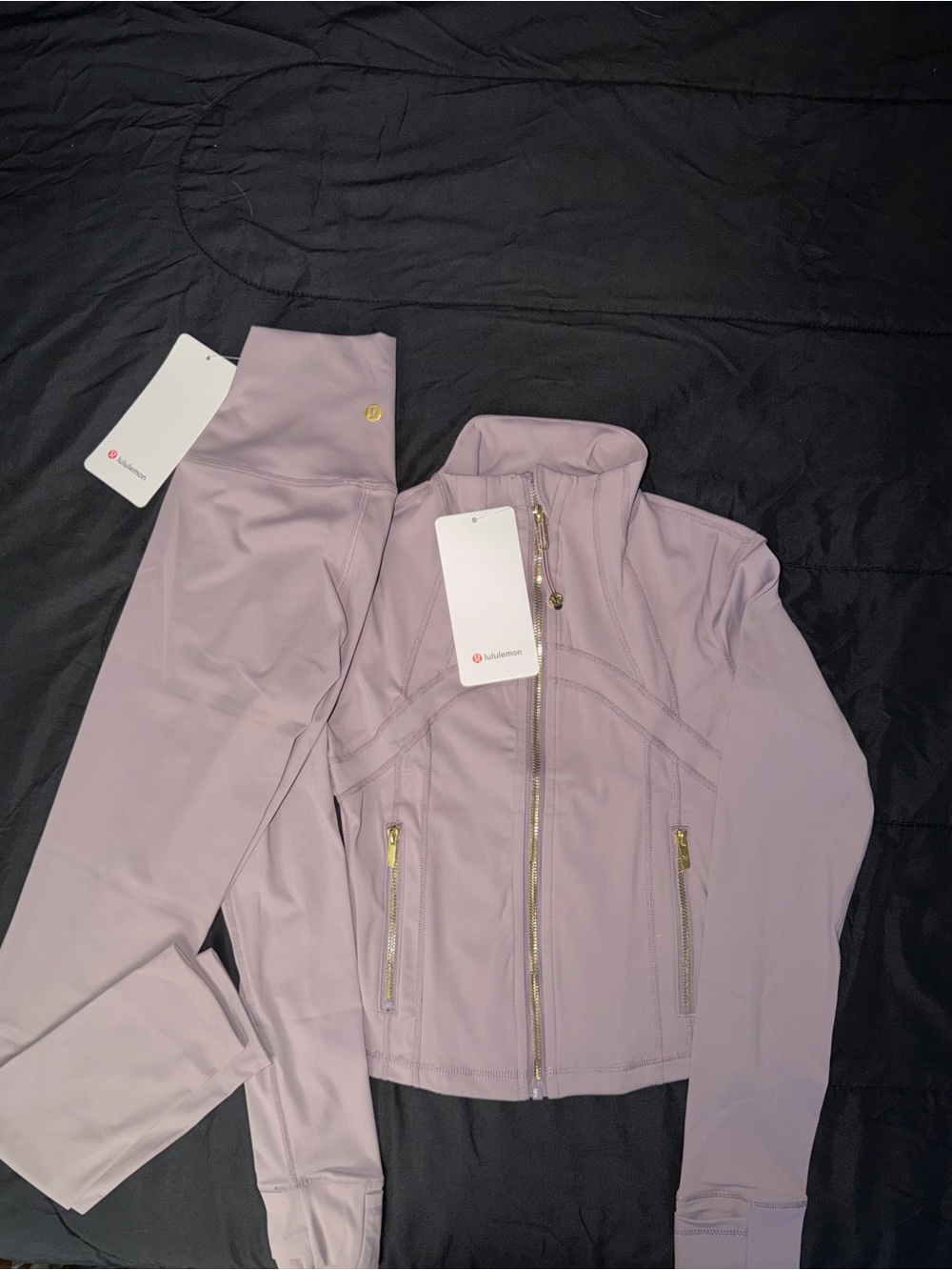 lululemon athletica Lilac Lightweight set Jacket and leggings